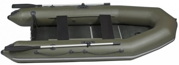 Лодка "Лоцман" М-320 ЖС зеленая