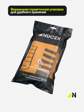 ГЕТРЫ NUCEX ВОДОНЕПРОНИЦ. УТЕПЛЁННЫЕ WHR03 ЧЁРНЫЙ-СЕРЫЙ