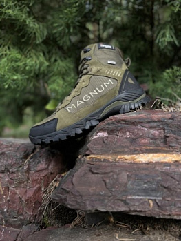 БОТИНКИ MAGNUM АРТ. W2111-9N  ЦВЕТ: ХАКИ/ ЧЕРНЫЙ