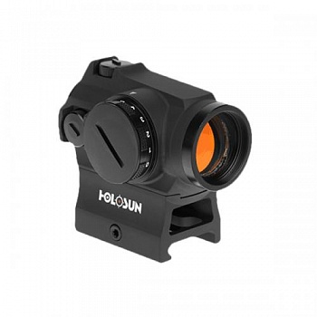 Прицел коллиматор Holosun MicroELITE, на Weaver, +крон, точка 2MOA, подсв12(+NV)