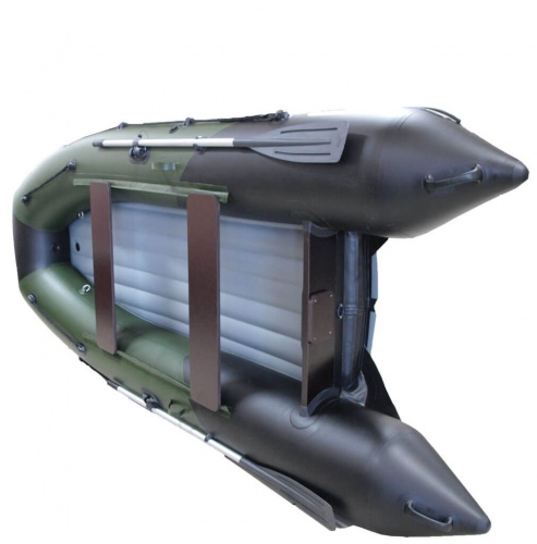 Лодка ПВХ Golfstream Патриот MP 300 зелено-черный