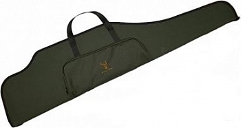 Кейс с карманом L-125 с/опт.(поролон) с ремнем / Олива /