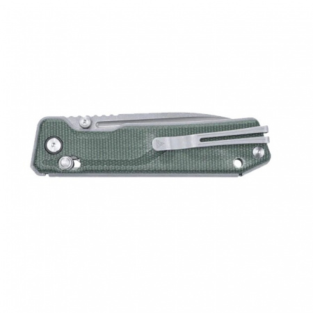 Нож SRM 7228B-MG сталь 14C28N рукоять Green Micarta