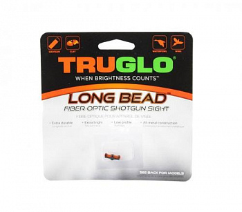 Мушка Truglo TG947ERM 3мм красная, металл, ввинчив