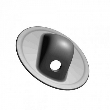 Рым леерный концевой