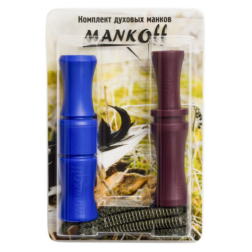 Набор Mankoff №3 манок на гуменника Kwanza, на гуся Pioner + подвес на 2 манка