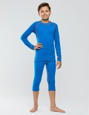 КОМПЛЕКТ NORVEG SPORT WOOL KIDS ДЕТСКИЙ ЦВЕТ УЛЬТРАМАРИН,