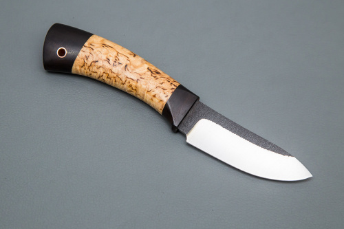 Нож Шкурник-1, кован,ст.Х12МФ, карел.бер.,граб