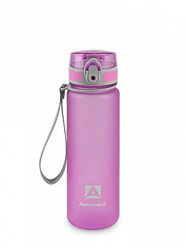 Бутылка тритановая 720-500 лавандовая матовая, с ситечком