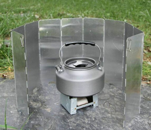 Экран ветрозащитный Tramp 6,7*24см. (алюминий)