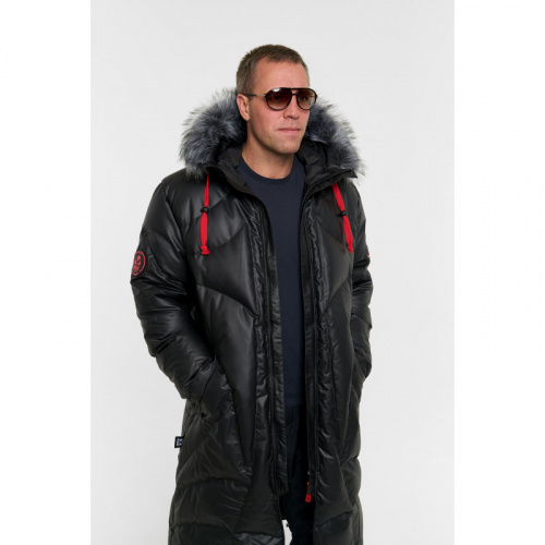 ПАЛЬТО ПУХОВОЕ PREMIUM ЧЕРНЫЙ