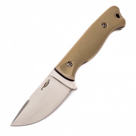 Нож "Fang" tan, satin G10