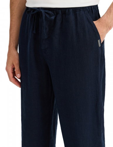 БРЮКИ NORVEG LINEN МУЖСКИЕ ЦВЕТ ТЕМНО-СИНИЙ,