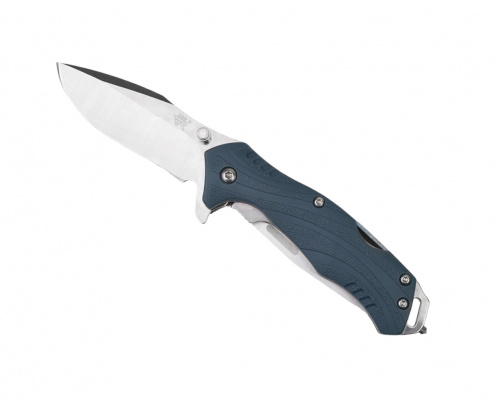 Нож Sanrenmu 7098LUE-PI-T5 складной сталь 12C27 Mirror grey PA66 GF