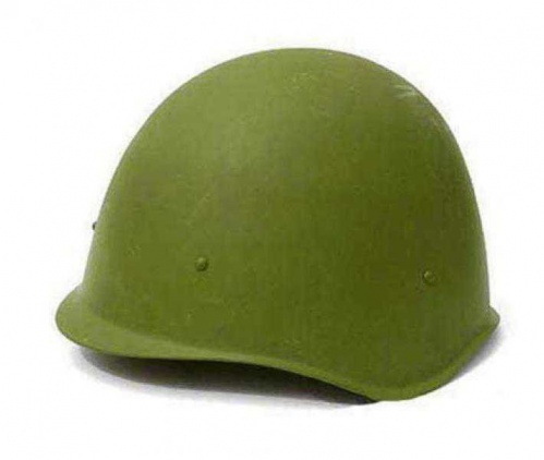 Шлем (каска) металлический СШ-40 Шестиклепка образца ВОВ