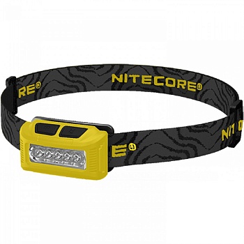 Фонарь NU10 High performance LEDYellow 160люмен 150часов 35м З/У USB АКБ