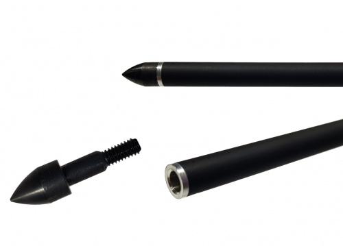 Стрела арбалетная карбон Centerhot Toxic 16" Haif Moon Nock