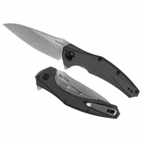 Нож K7777 Bareknuckle -складной, рукоять 6061-T6, сталь Sandvik 14C28N