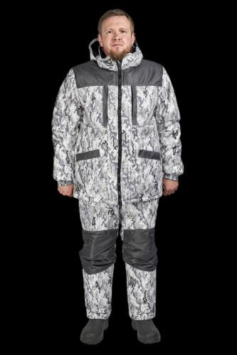 КОСТЮМ ЗИМНИЙ SEVER 0167-3 СЕРЫЙ