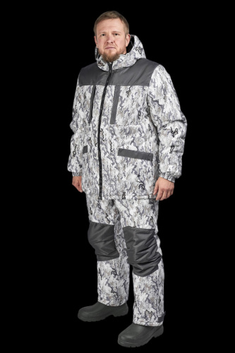 КОСТЮМ ЗИМНИЙ SEVER 0167-3 СЕРЫЙ