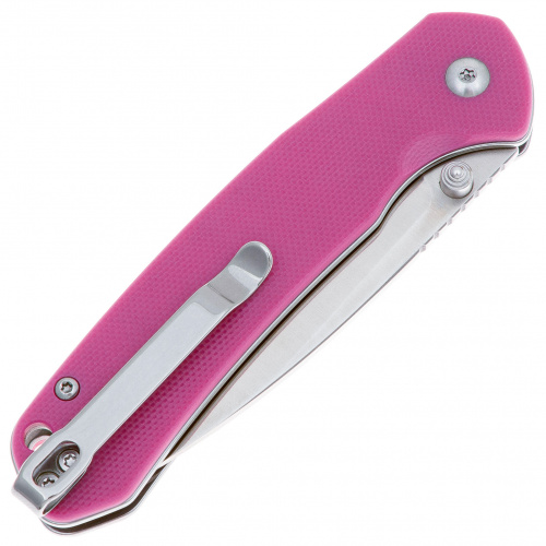 Нож CJ1925-PNK - Pyrite - складной, рук-ть розов. G10, сталь AR-RPM9