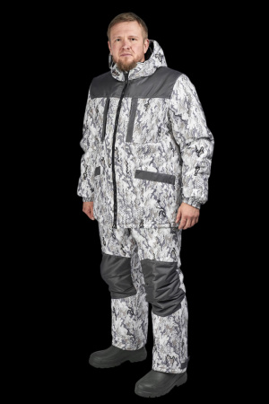 КОСТЮМ ЗИМНИЙ SEVER 0167-3 СЕРЫЙ