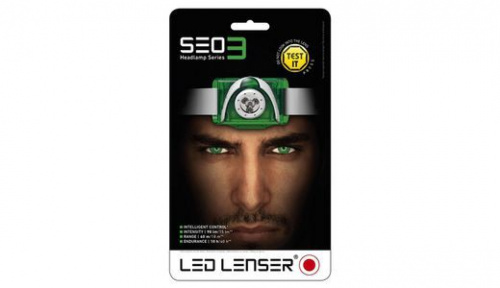 Фонарь Лед Лензер SEO3 (6003) к/уп