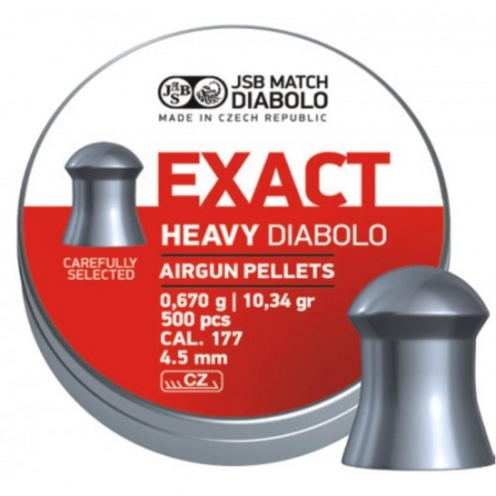 Пуля Diabolo Exact Heavy к.4,5 1уп/500шт
