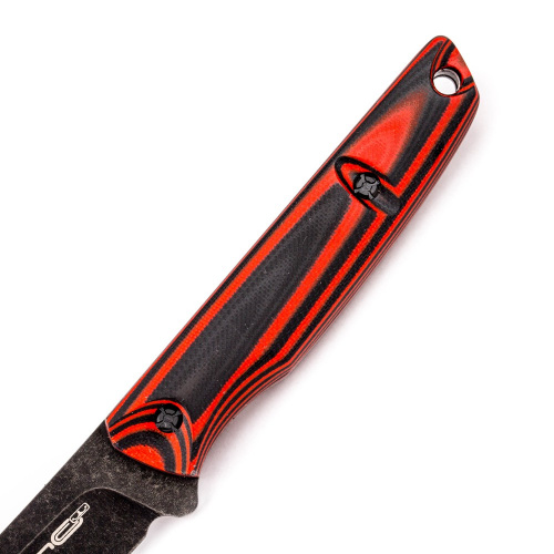 Нож "Scar" red, black s/w G10 Нож "Scar" red, black s/w G10