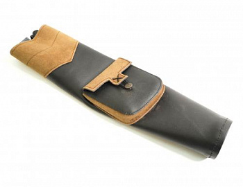 Колчан заспинный (кожа)