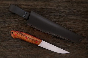 Нож UralEDC "ФрегатЪ". Накладной монтаж. Сталь клинка CPM S90V - машинный сатин.