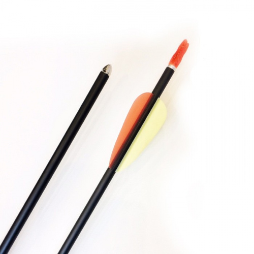 Стрела лучная алюминиевая Ek #1816 29" серая