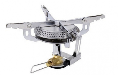 Горелка туристич складн с пьезой 75*75*76мм