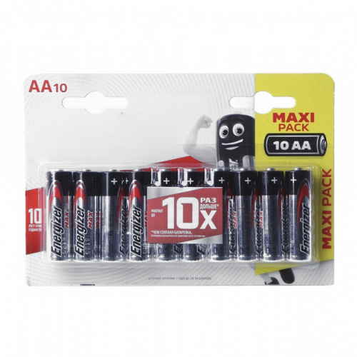 Батарейка LR 6 Energizer Max 10шт/блистер