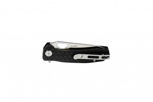 Нож Honey Badger Leaf M (HB1298) с чёрной рукоятью Нож Honey Badger Leaf M (HB1298) с чёрной рукоятью