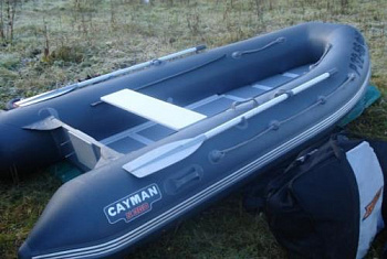 Лодка "Кайман N-360" №160982 темно-серый