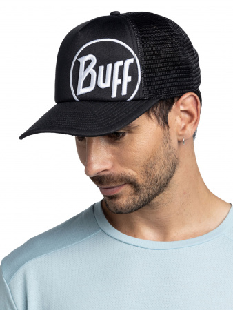 КЕПКА BUFF TRUCKER CAP LOGO BLACK