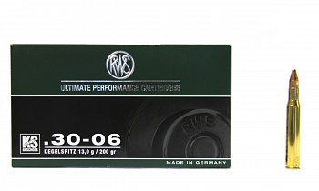 Патрон к.30-06 13,0гр KS Cone Point RWS 1шт