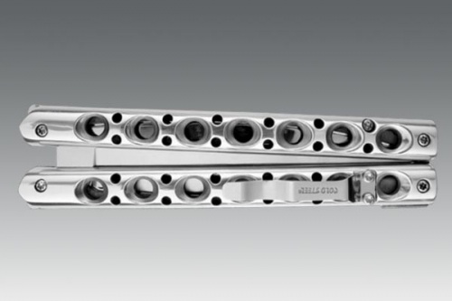 Нож CS_24P Paradox,  складной, рукоять алюминий, сталь AUS 8A