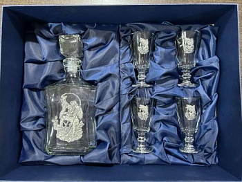 Нобор с лафитником  150 "Мечта рыбака" (1+4) Нгл150Мрб-44