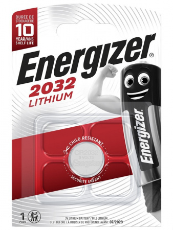 Батарейка литиевая CR 2032 Energizеr 1xBL 3V