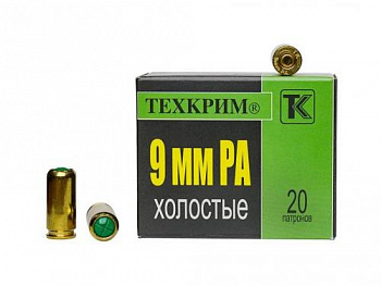 Патрон к.9мм РА светозвуковой Техкрим 1уп/20шт