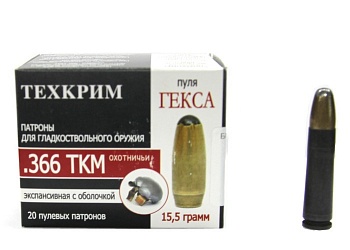 Патрон к.366 ТКМ ГЕКСА П/О 1уп/20шт