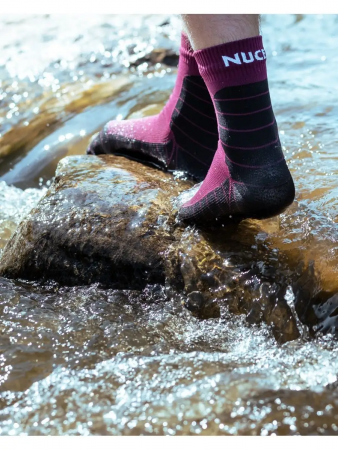 НОСКИ NUCEX КОРОТКИЕ НМ02 BURGUNDY