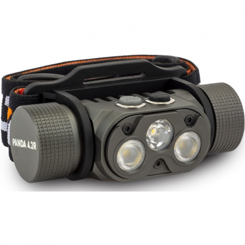 Фонарь ЯРКИЙ ЛУЧ YLP PANDA 4.2R налобный Cree XP-L HI +2 Sams.LH351D High-CRI,ma