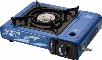 Газовая портативная плита "Camping Guru Plus TS-233" (плита с переходником)