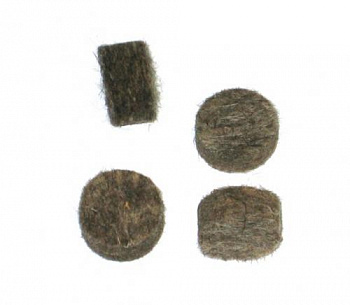 Пыж войлочный кл 12 (неосаленный 200)