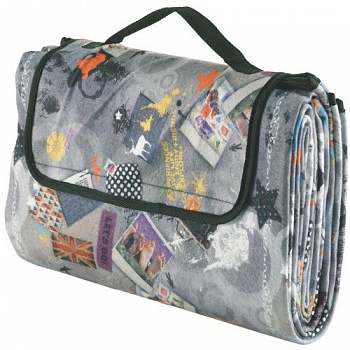 Одеяло для пикника ТМ "EASY CAMP", серия  "PICNIC RUG PUNK", материал:флис ,ПВХ