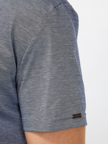 РУБАШКА МУЖ КОРОТКИЙ РУКАВ G143-PM-LT1636 (СИНЕ-СЕРЫЙ)