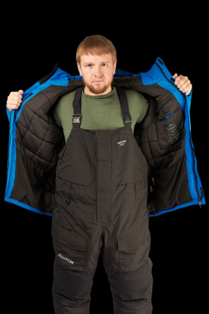 КОСТЮМ ЗИМНИЙ РЫБОЛОВНЫЙ FREEZE-К NAVY/BLACK